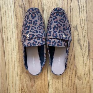 Leopard Print Mule